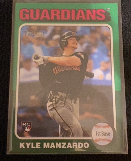 2024 Topps Heritage High Number #673 Kyle Manzardo — front