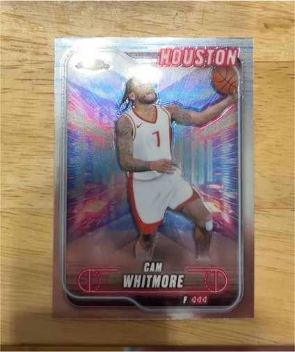 2024-25 Topps Chrome #140 Cam Whitmore — front