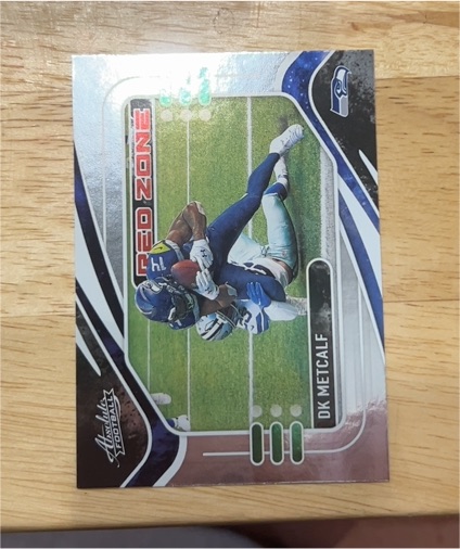 2021 Panini Absolute Football #RZ3 DK Metcalf Red Zone — front