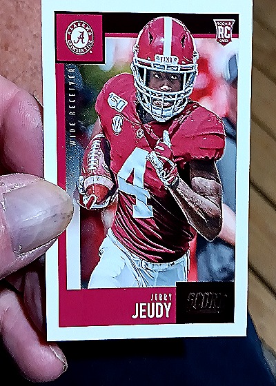 2020 Panini Score #427 Jerry Jeudy — front
