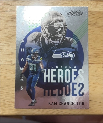 2021 Panini Absolute #UH20 Kam Chancellor Unsung Heroes — front