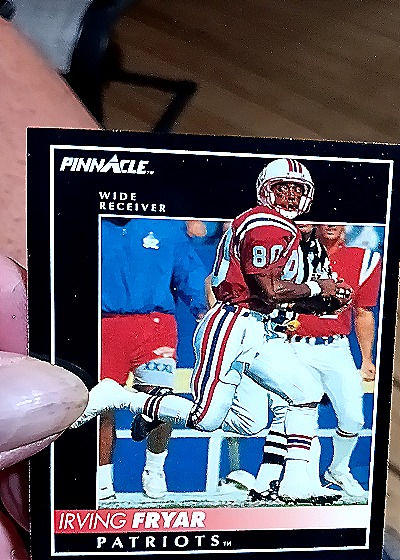 1992 Pinnacle #209 Irving Fryar — front