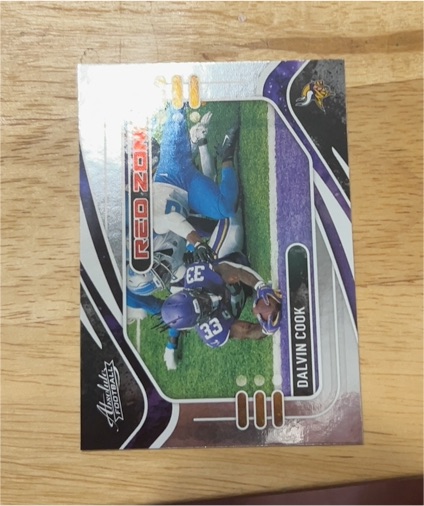 2021 Panini Absolute Red Zone #RZ14 Dalvin Cook — front