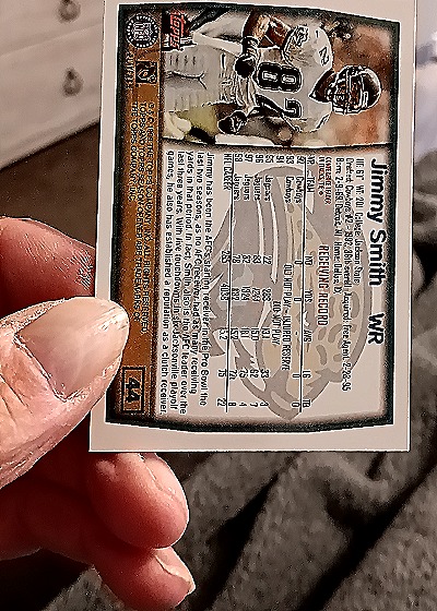 1999 Topps #82 Jimmy Smith — back