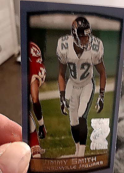 1999 Topps #170 Jimmy Smith Jaguars — front