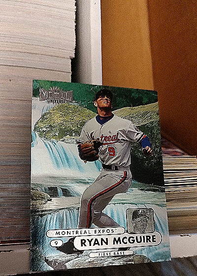 1996 Metal Universe #9 Ryan McGuire — front