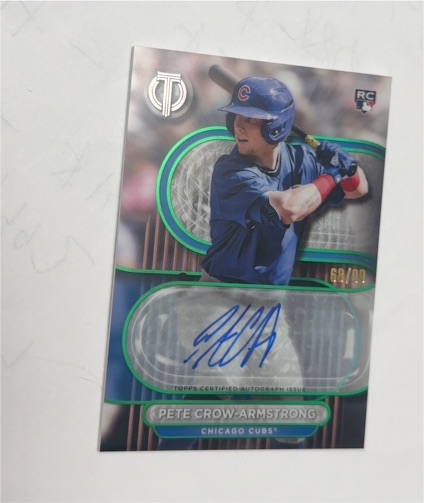 2024 Topps Tribute #TA-PC Pete Crow-Armstrong — front