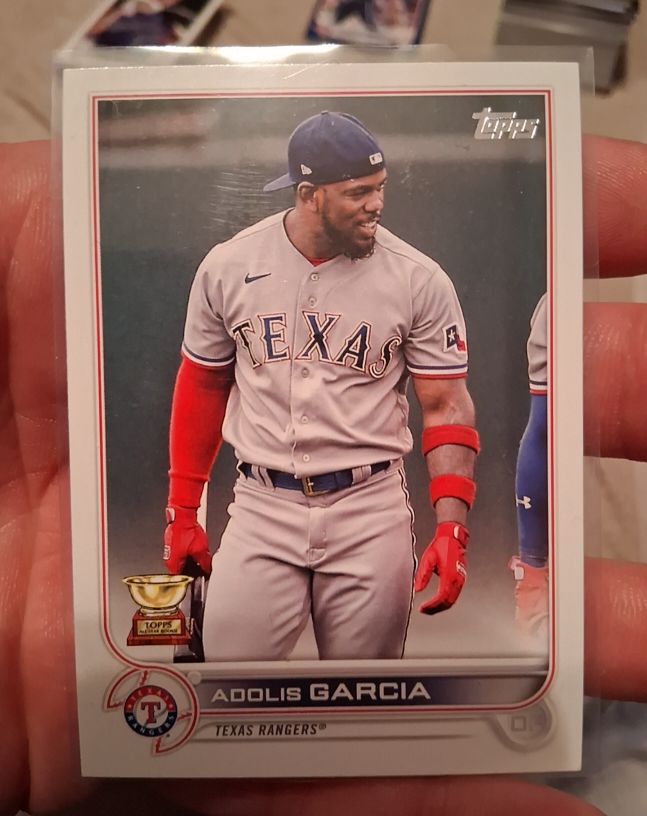 2022 Topps #652 Adolis Garcia — front