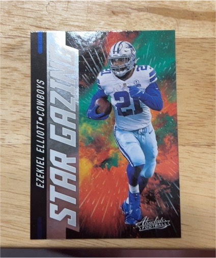 2021 Panini Absolute Star Gazing #SG8 Ezekiel Elliott — front