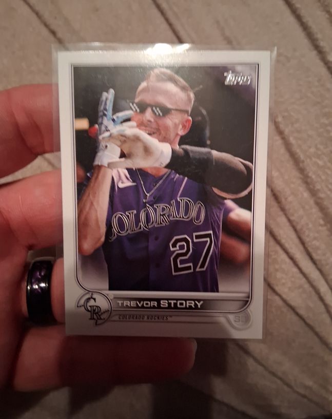2022 Topps #260 Trevor Story — front