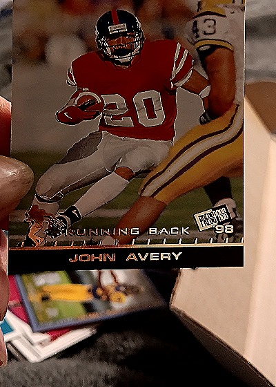1998 Press Pass #25 John Avery — front