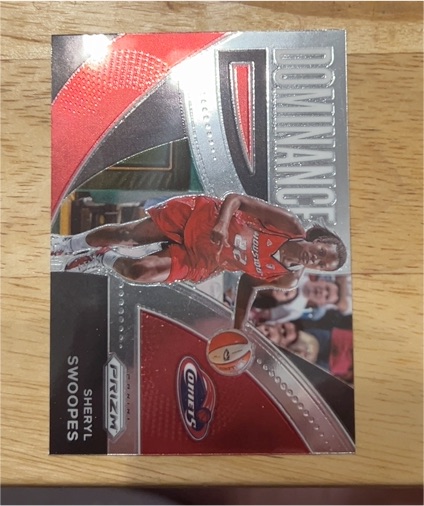 2022 Panini Prizm WNBA #3 Sheryl Swoopes Dominance — front