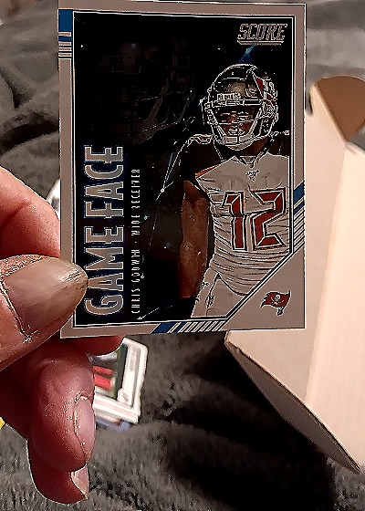 2020 Panini Score Game Face #GF-CG Chris Godwin — front
