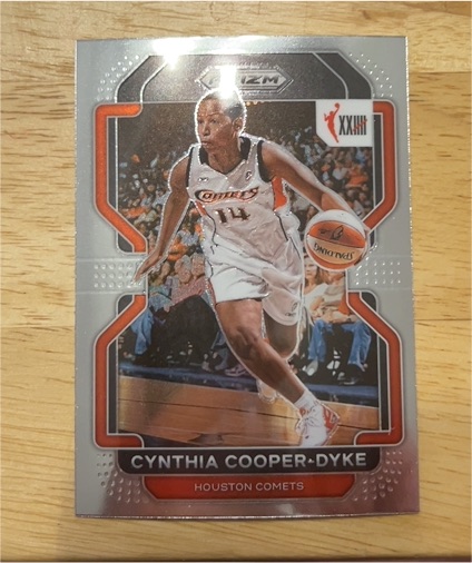 2022 Panini Prizm WNBA #160 Cynthia Cooper-Dyke — front