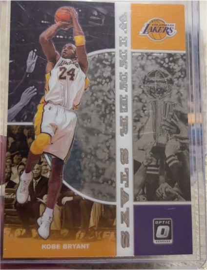 2019-20 Panini Donruss Optic Winner Stays #12 Kobe Bryant — front
