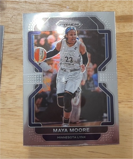 2022 Panini Prizm WNBA #100 Maya Moore — front