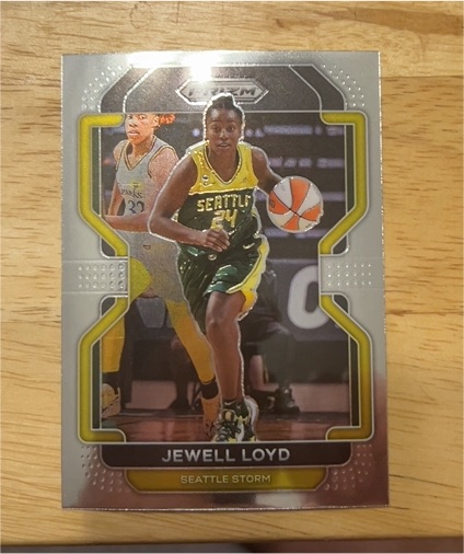 2022 Panini Prizm #77 Jewell Loyd — front