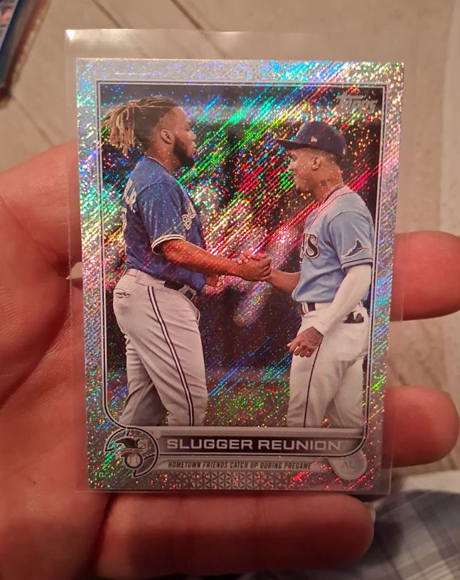 2022 Topps Series 1 #329 Wander Franco Slugger Reunion — front