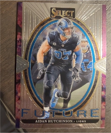 2024 Panini Select #15 Aidan Hutchinson Future Insert — front