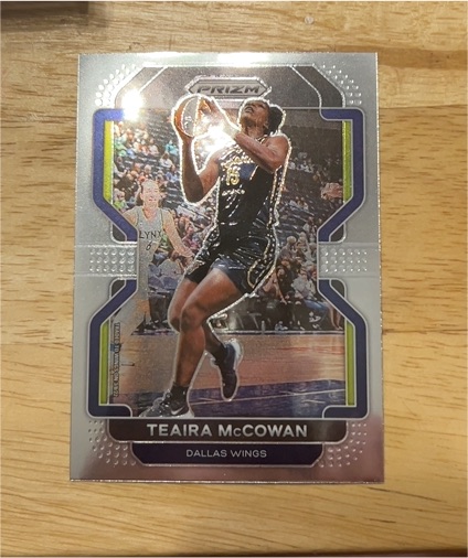 2022 Panini Prizm WNBA #46 Teaira McCowan — front