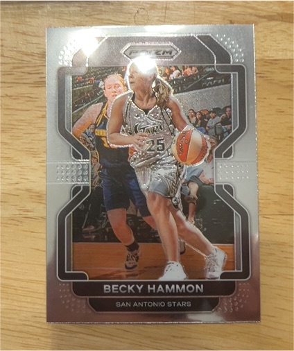 2022 Panini Prizm WNBA #165 Becky Hammon — front