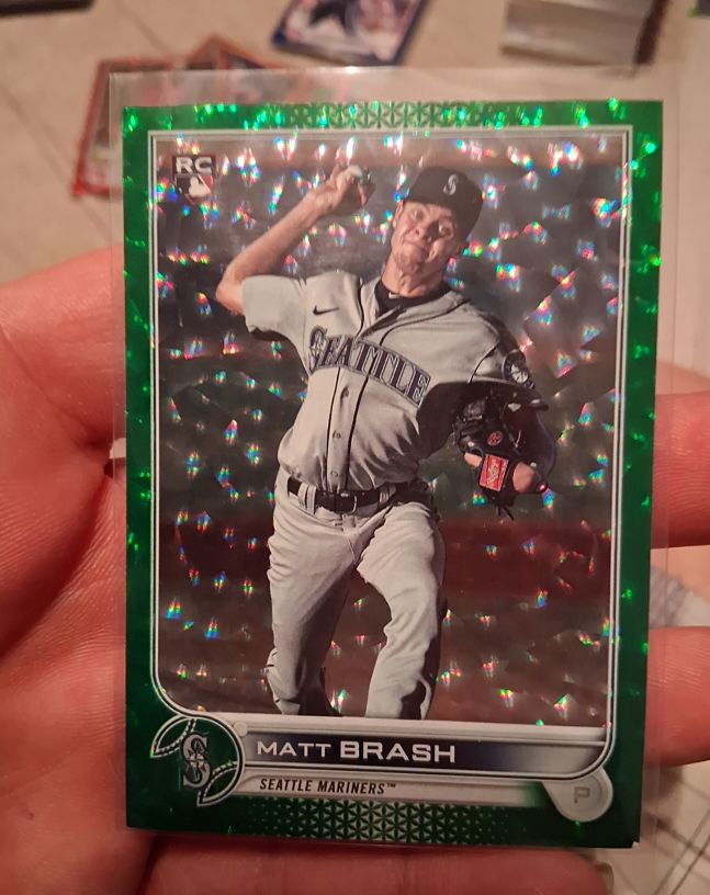 2022 Topps Series 2 #561 Matt Brash — front