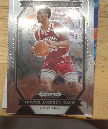 2024 Panini Prizm Draft Picks #29 Trayce Jackson-Davis — front