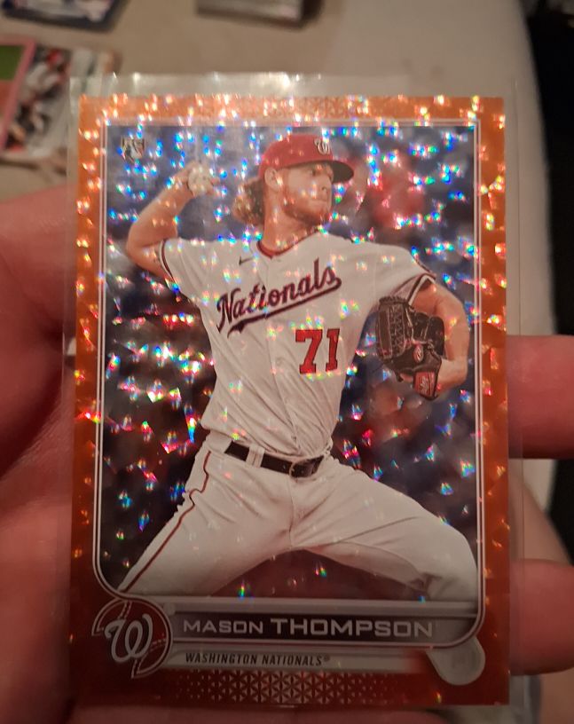 2022 Topps #38 Mason Thompson — front