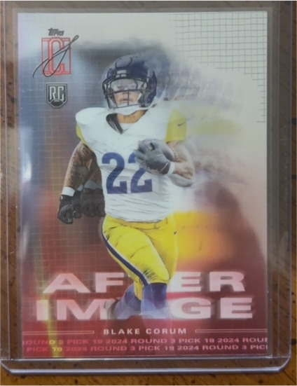 2024 Topps Signature Class #AI-14 Blake Corum After Image — front