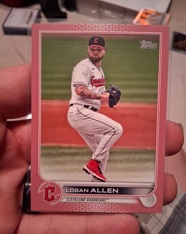 2022 Topps Series 2 #604 Logan Allen — front