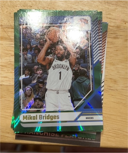 2024-25 Panini Donruss #199 Mikal Bridges — front