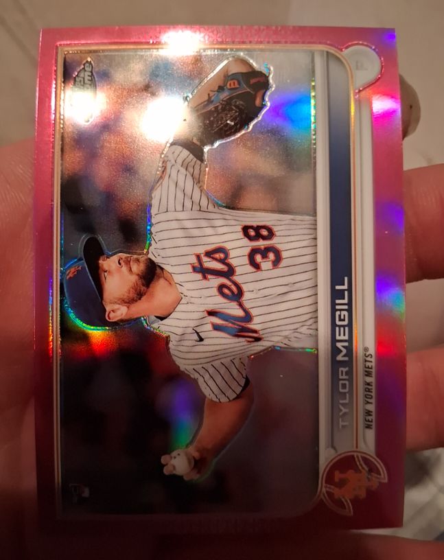 2022 Topps Chrome #212 Tylor Megill — front