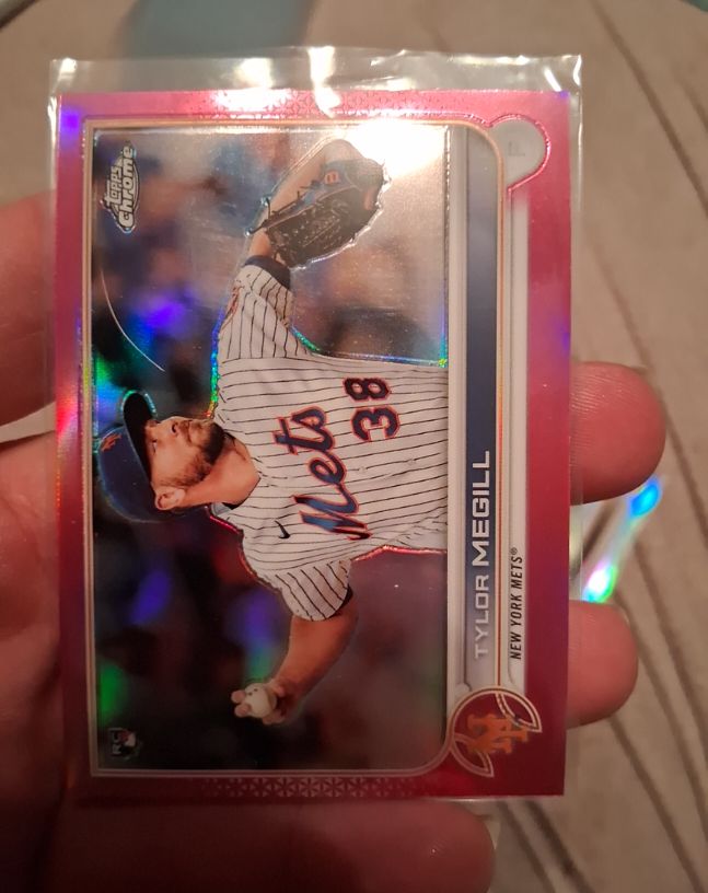 2022 Topps Chrome #212 Tylor Megill — front