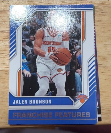 2024-25 Panini Donruss #14 Jalen Brunson Franchise Features — front