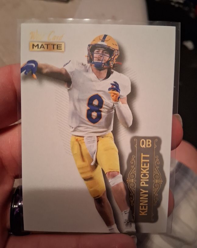 2022 Wild Card Matte #MB-76 Kenny Pickett — front