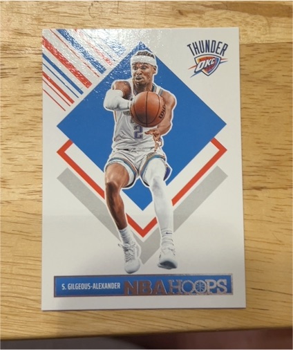 2024-25 Panini NBA Hoops Tribute #283 Shai Gilgeous-Alexander — front
