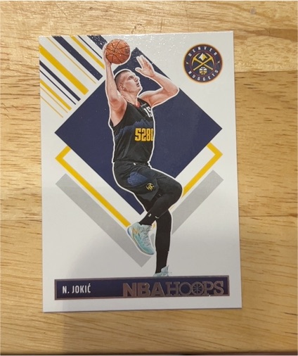 2024-25 Panini NBA Hoops #284 Nikola Jokic Tribute — front