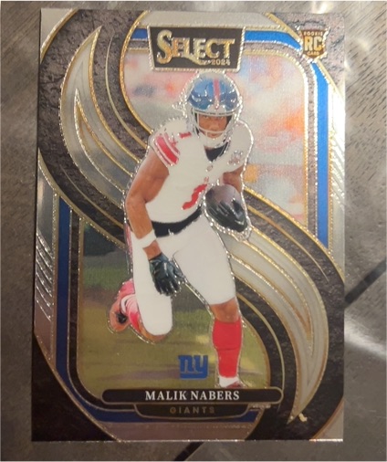 2024 Panini Select #116 Malik Nabers — front