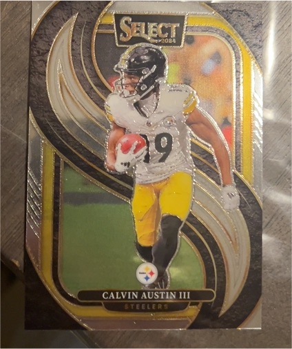 2024 Panini Select #133 Calvin Austin III — front