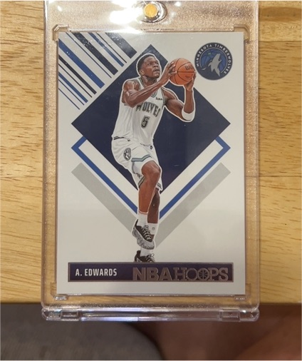 2024-25 Panini NBA Hoops Tribute #286 Anthony Edwards — front