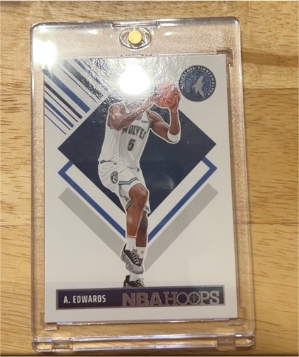 2024-25 Panini NBA Hoops #286 Anthony Edwards — front