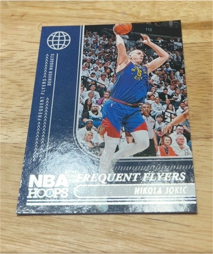 2024-25 Panini NBA Hoops #8 Nikola Jokić Frequent Flyers — front