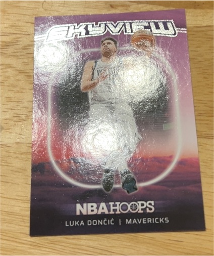 2024-25 Panini NBA Hoops #19 Luka Dončić Skyview — front