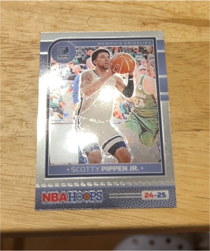 2024-25 Panini NBA Hoops #24 Scotty Pippen Jr. — front