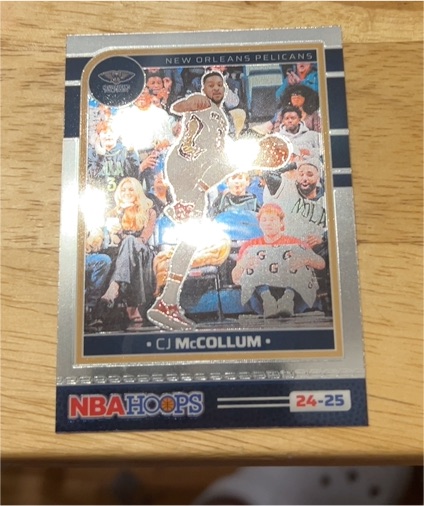 2024-25 Panini NBA Hoops #24 CJ McCollum — front