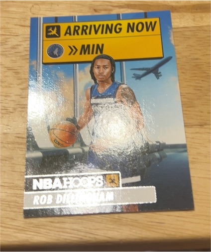 2024-25 Panini NBA Hoops #24 Rob Dillingham Arriving Now — front