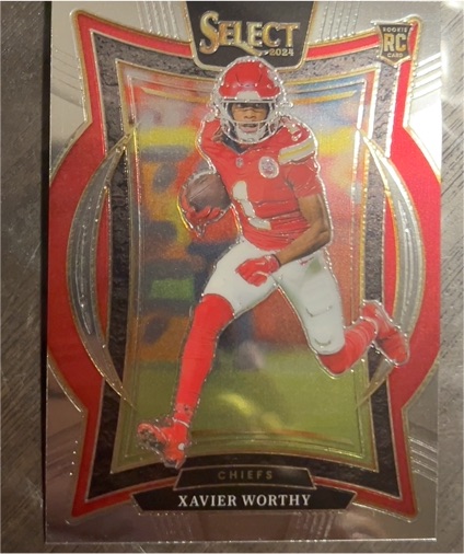 2024 Panini Select #32 Xavier Worthy — front