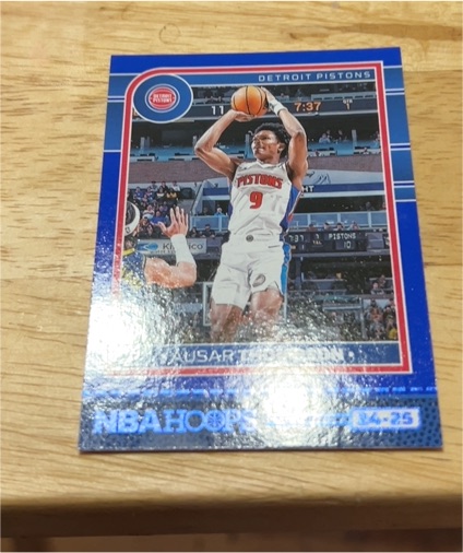 2024-25 Panini NBA Hoops #137 Ausar Thompson — front