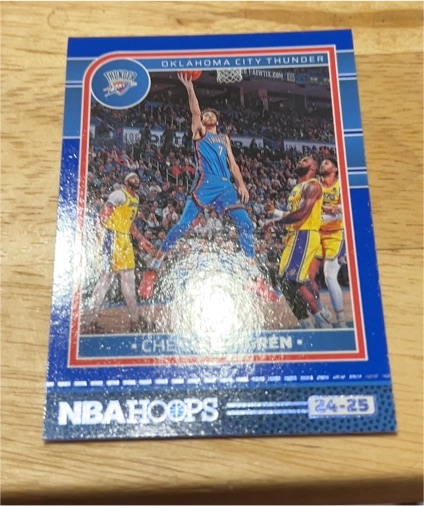 2024-25 Panini NBA Hoops #24-25 Chet Holmgren — front