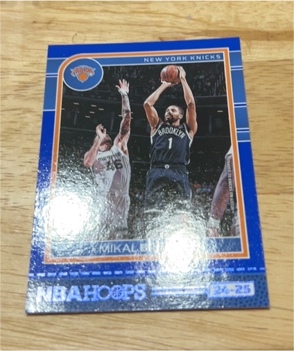 2024-25 Panini NBA Hoops #203 Mikal Bridges — front
